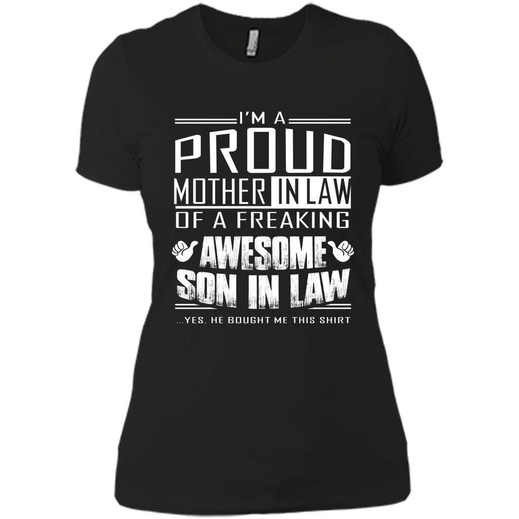 I am a proud mother in law t-shirt