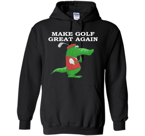 Make Golf Great Again Funny Joke Alligator Shirt