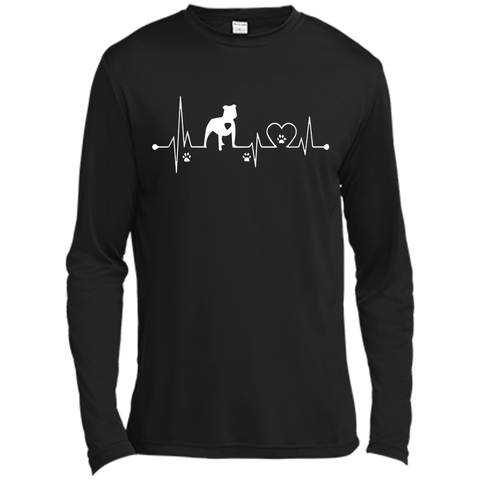 Heartbeat Dog All Pitbull T-shirt Birthday Gift