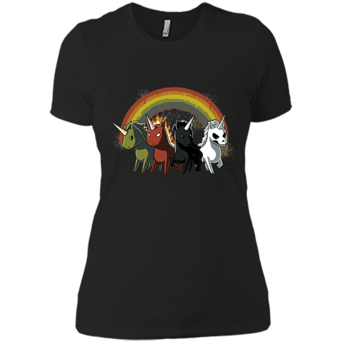 four unicorns of the apocalypse-lovely unicorn t shirt