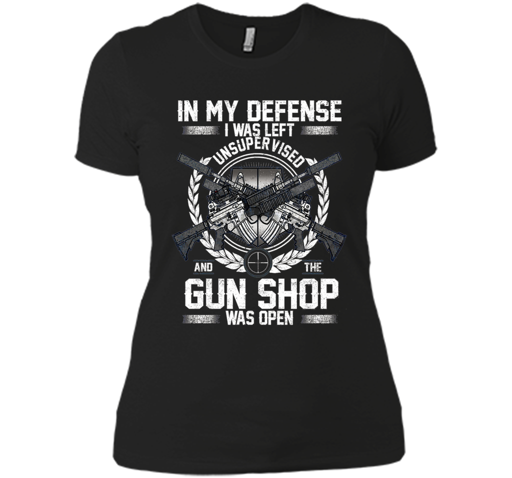 My Defense T-shirt I Was Left Unsupervised