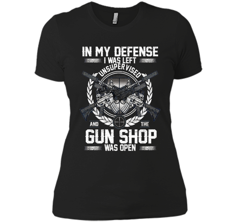 My Defense T-shirt I Was Left Unsupervised