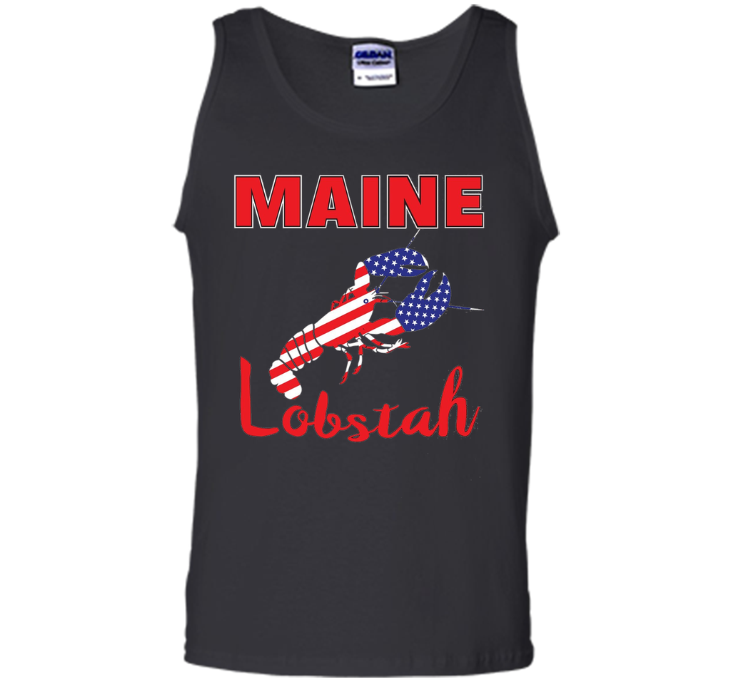 Maine American Lobstah, Lobster 4th of July Tshirt