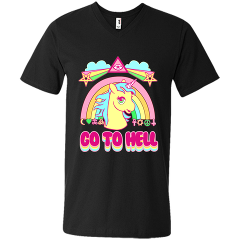 Go To Hell - Unicorn T shirt