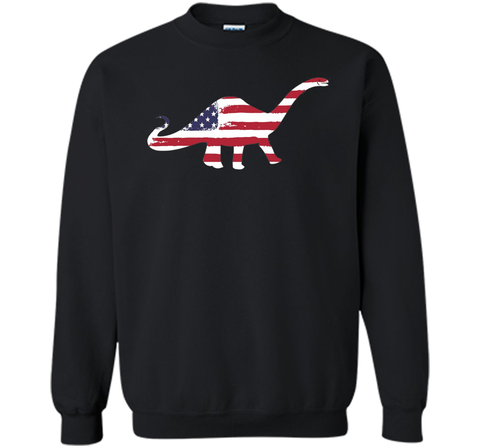 USA Dinosaur American Flag 4th of July T Shirt