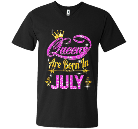 Queens Are Born In July Tshirt birthday gifts
