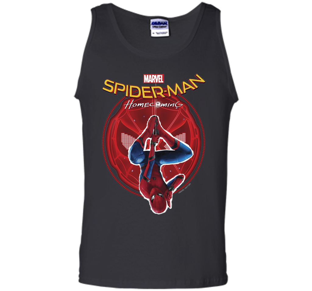 Marvel Spider-Man Homecoming Hanging Upside Down T-Shirt