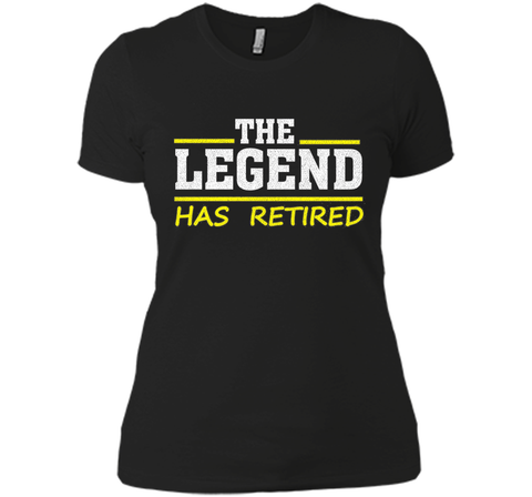 The Legend Has Retired Retirement Support Love Work Tee