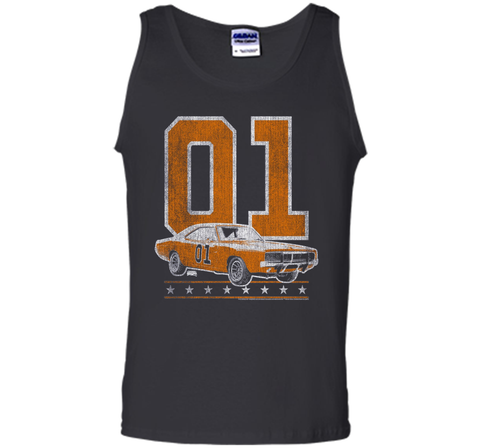 Dukes of Hazzard General Lee 2 Color Vintage on Orange