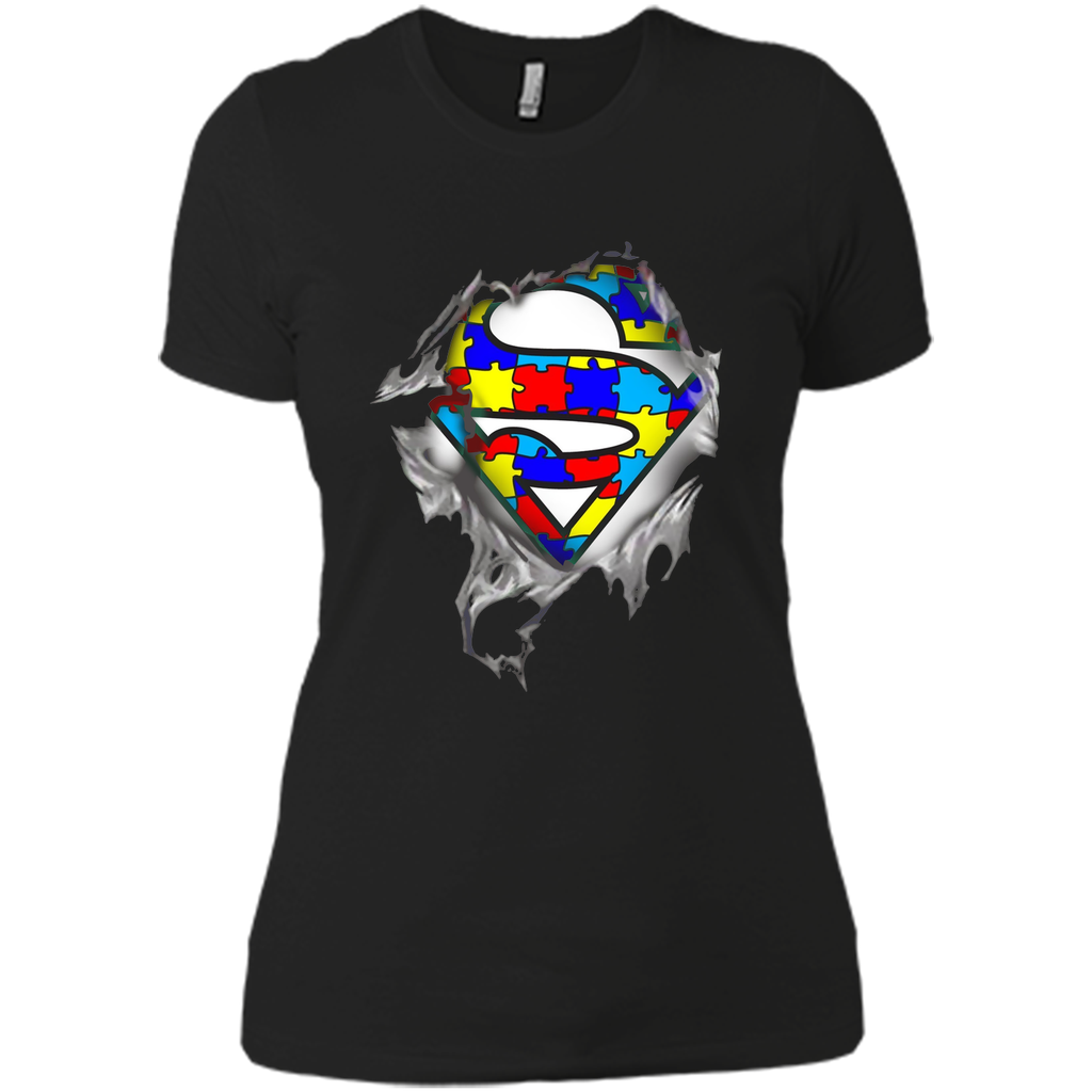 Autism Awareness Day Gifts Super Autism T-shirts color