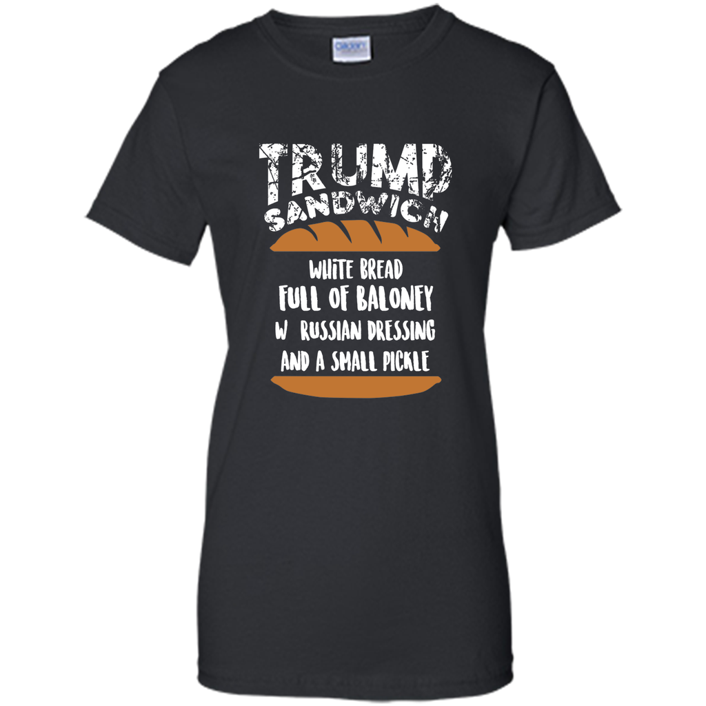 Trump Sandwich Anti-Trump Impeachment Funny T-Shirt