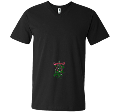 Mistletoe Print |Raunchy Christmas Sex Joke Humor T-shirt