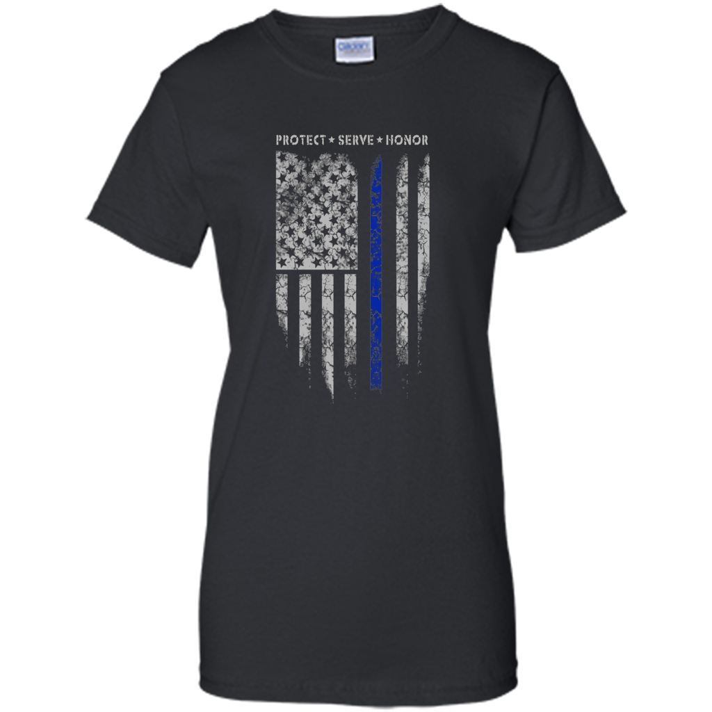 thin blue line shirt - police officer