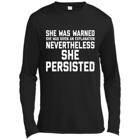 She Was Warned Nevertheless She Persisted T-Shirt