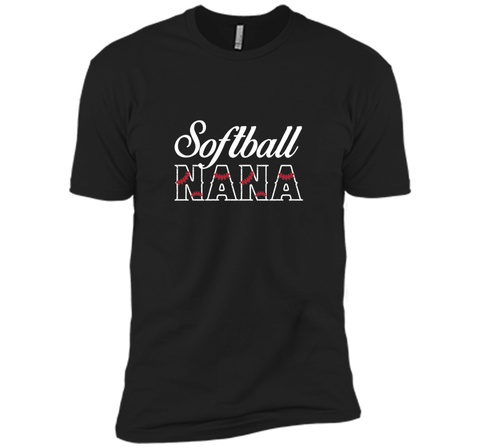 Softball Nana - Grandmother - Grandma Softball Shirt