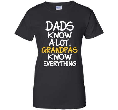 FA Dads Know A Lot Grandpas Know Everything T Shirt