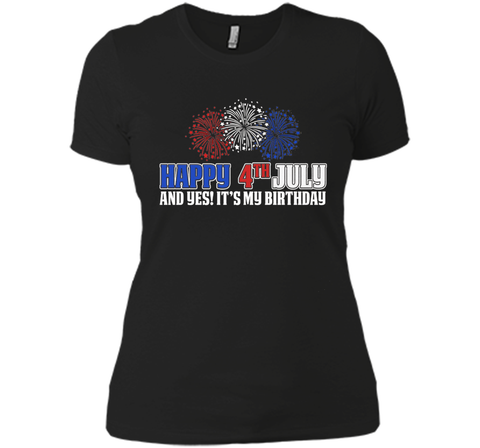 Happy 4th July T-Shirt It's My Birthday