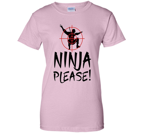 Ninja Please Ninja in Crosshairs T-shirt