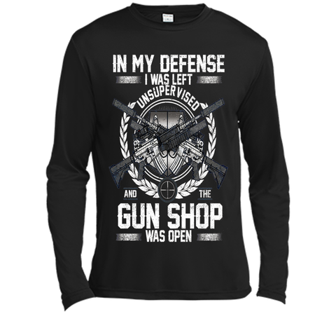 My Defense T-shirt I Was Left Unsupervised
