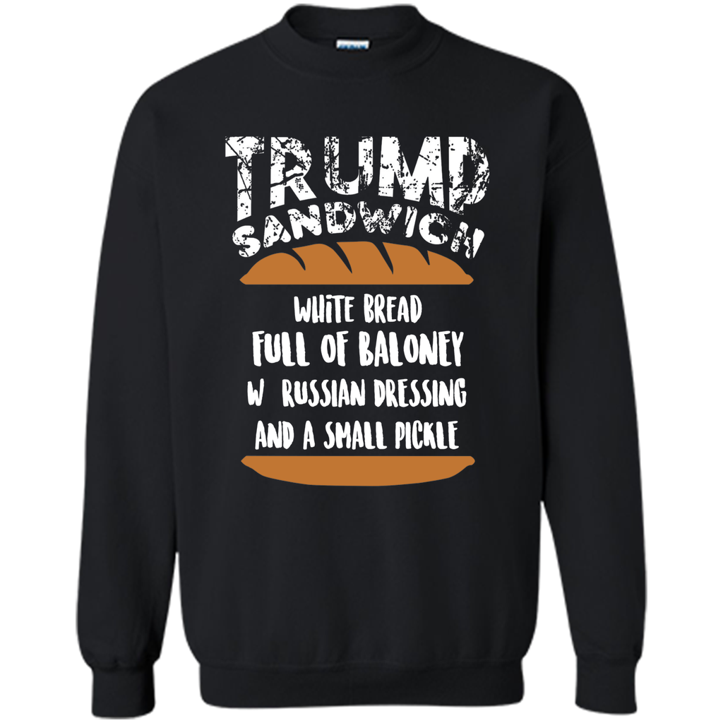 Trump Sandwich Anti-Trump Impeachment Funny T-Shirt