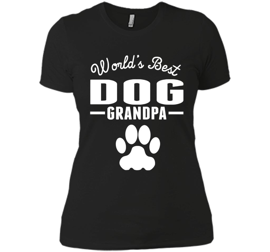Men's World's Best Dog Grandpa T-Shirt