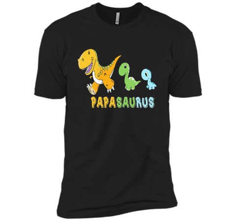 Mens Papasaurus T-Shirt - Father's Day Gift Tee