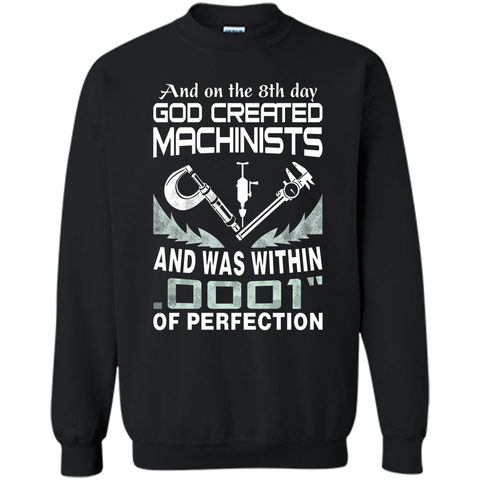 God created machinist t shirt