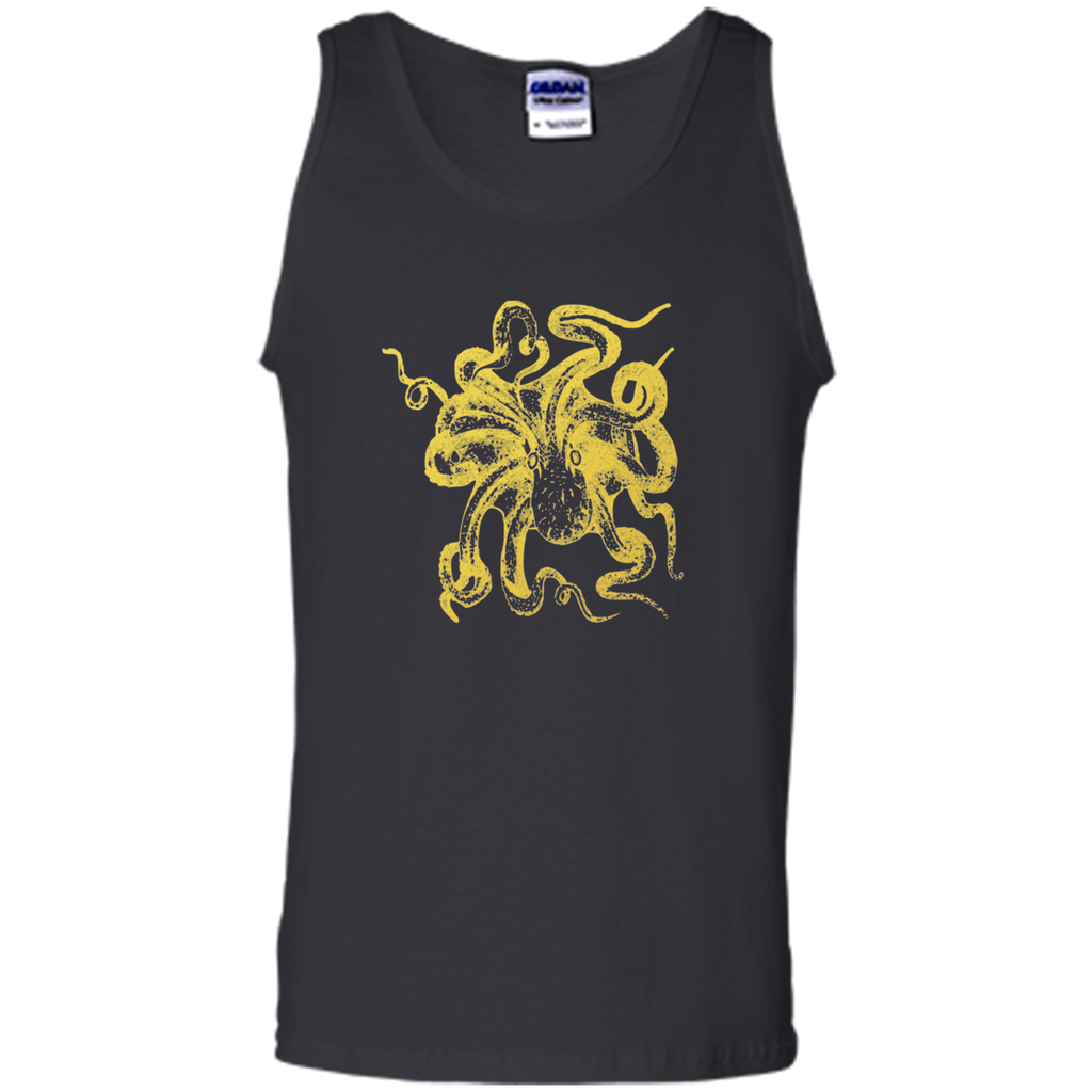 Gold Octopus T-Shirt