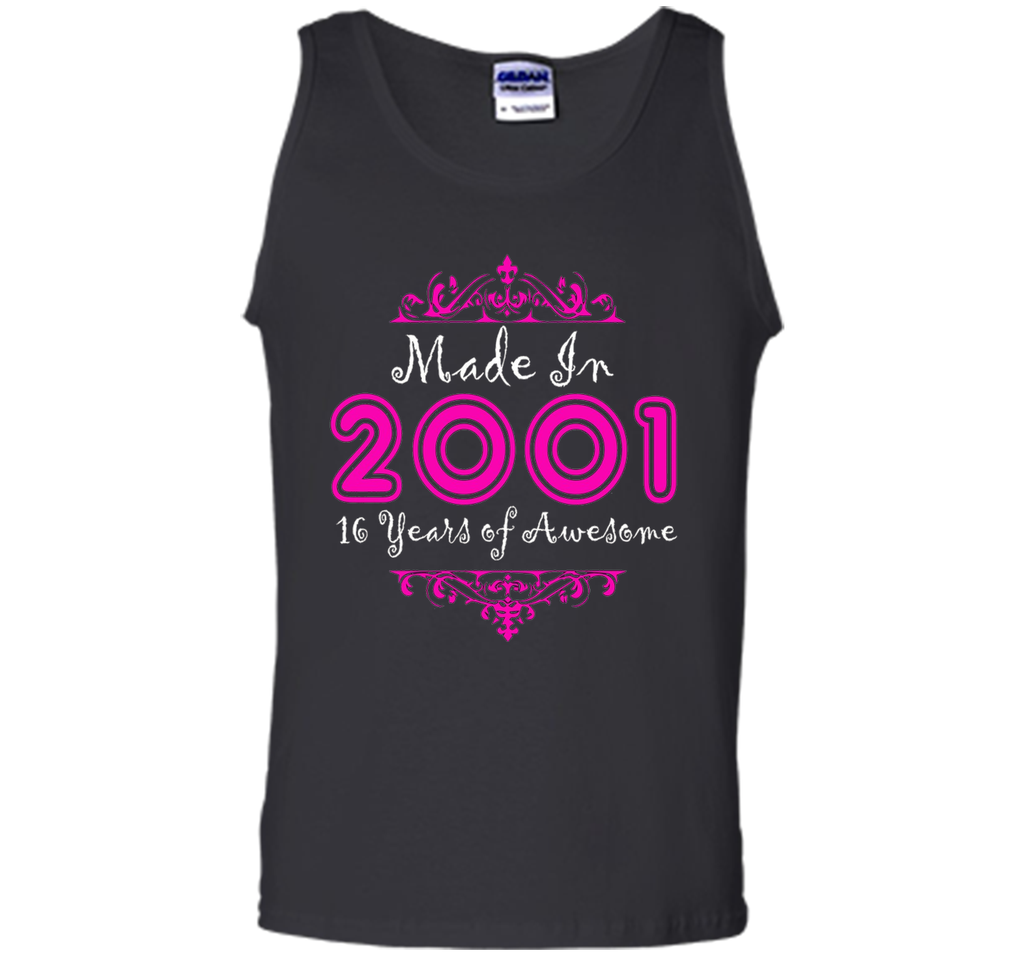 Age 16 Years 2000 2001 Perfect 16th Birthday Gift T-Shirt
