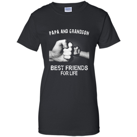 Mens Papa and Grandson Best Friends For Life Shirt