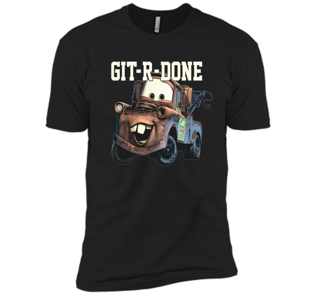 Disney Pixar Tow Mater GIT-R-DONE Graphic T-Shirt