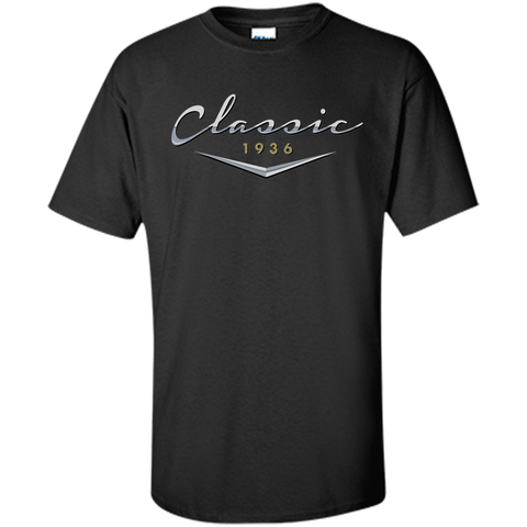 mens vintage classic 1936 tshirt 80th birthday gifts for him