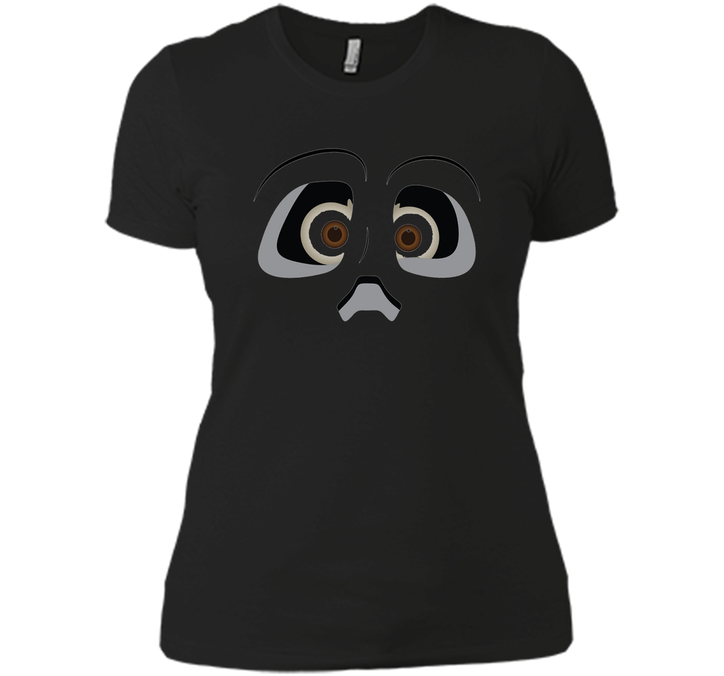 Halloween Ghost Face Funny T-Shirt Next Level Ladies Boyfriend Tee