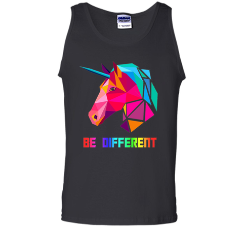 LGBT PRIDE LESBIAN UNICORN BE DIFFERENT TSHIRT