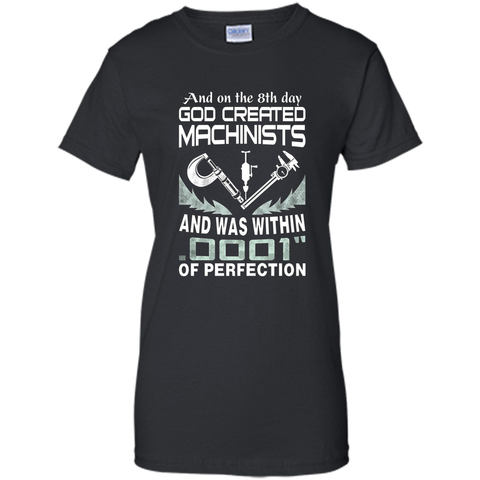 God created machinist t shirt
