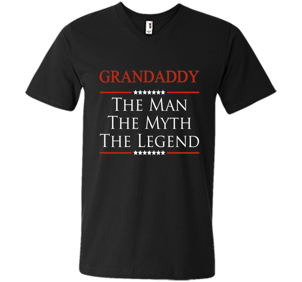 Men's Grandaddy The Man The Myth The Legend V2 Fathers Day T shirt