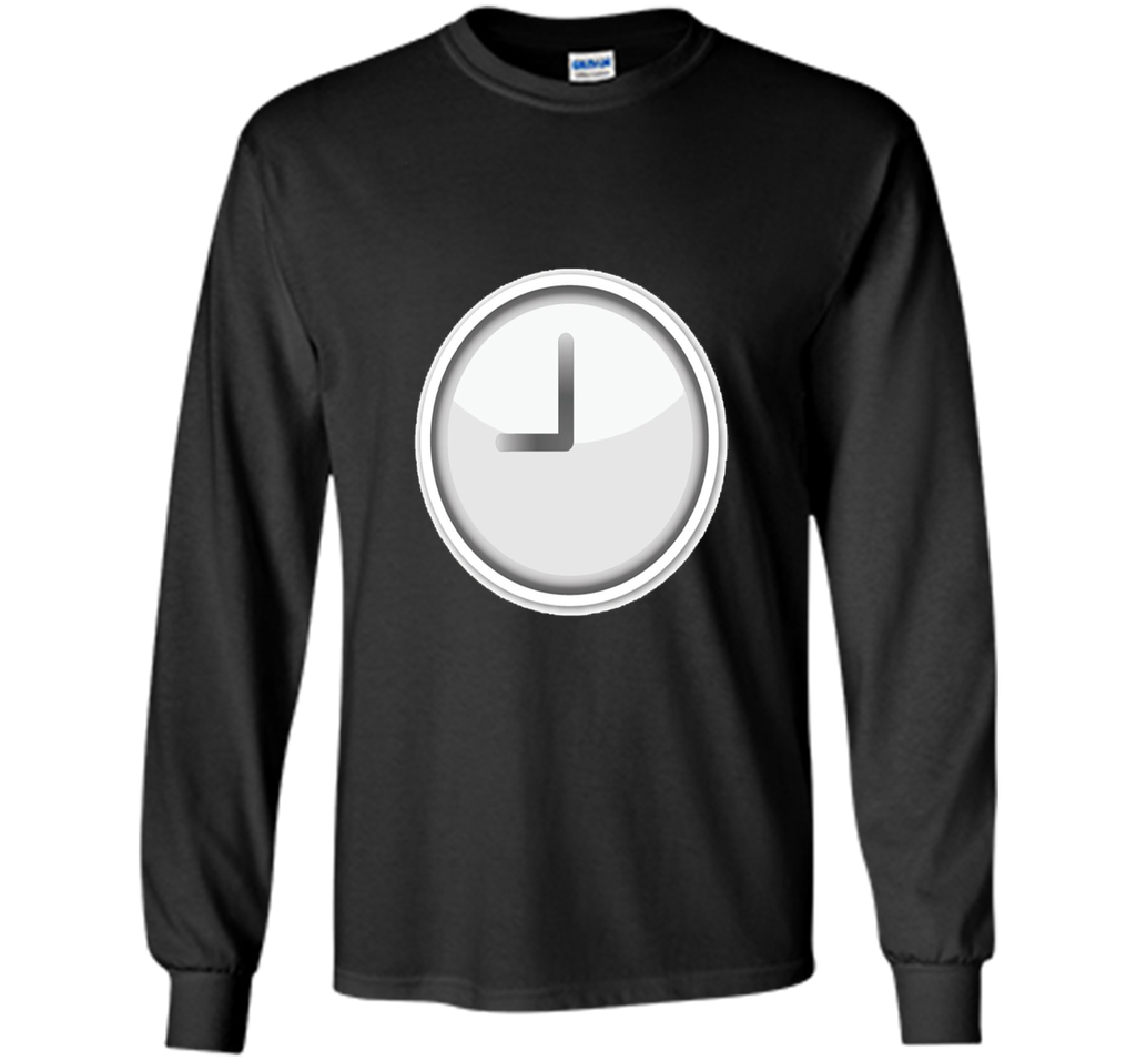 Clock Original Graphic Design T-Shirt Tell Time Hands