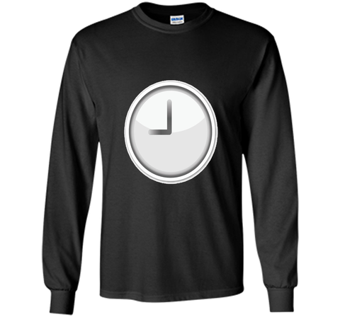 Clock Original Graphic Design T-Shirt Tell Time Hands