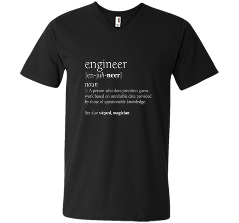 Engineer Definition T Shirt, Funny Engineering Gift