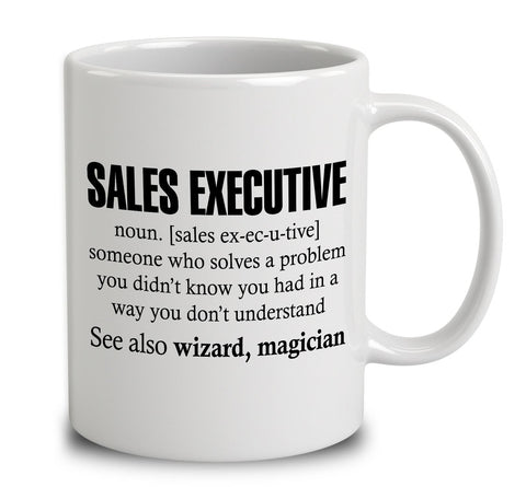 Sales Executive Someone Who Solves A Problem