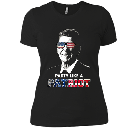 Party Shirt Like A Patriot Reagan USA Pride vintage