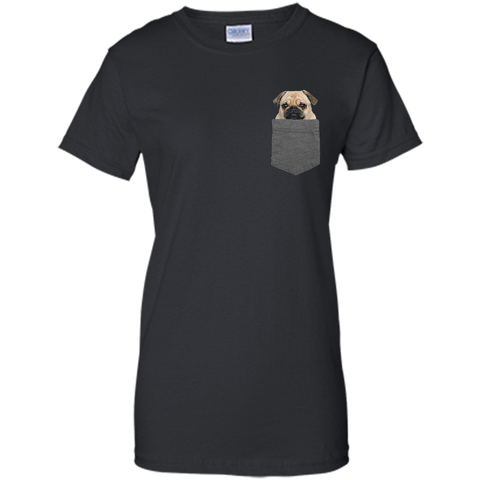 Dog in Your Pocket Tshirt Pug Shirt