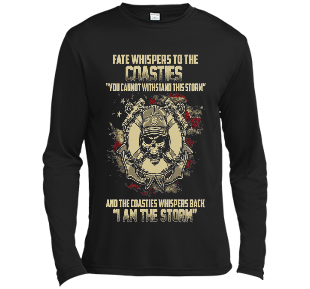 Fate whispers to the coasties special coast guard tshirt shirt