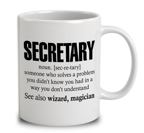 Secretary Someone Who Solves A Problem