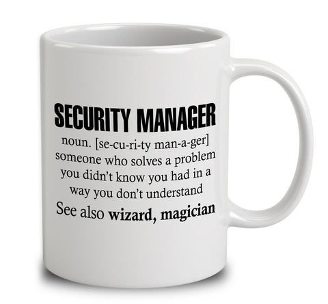 Security Manager Someone Who Solves A Problem
