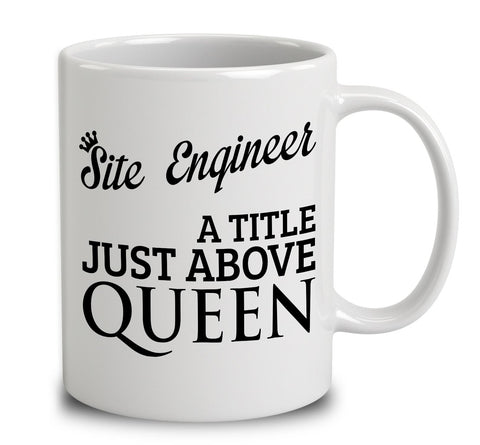 Site Engineer A Title Just Above Queen