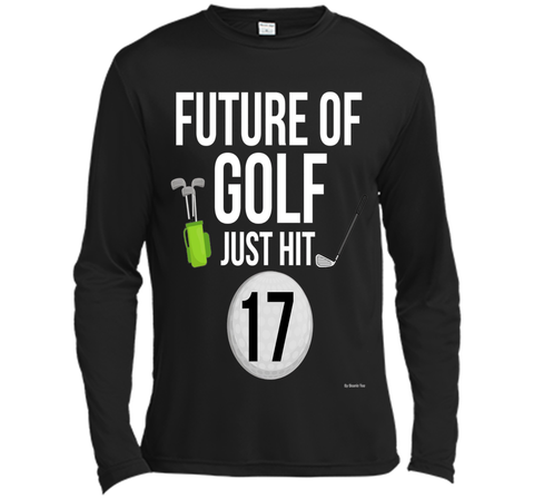 17th Birthday Golf T Shirt 17 Year Old Birthday Gift Tee