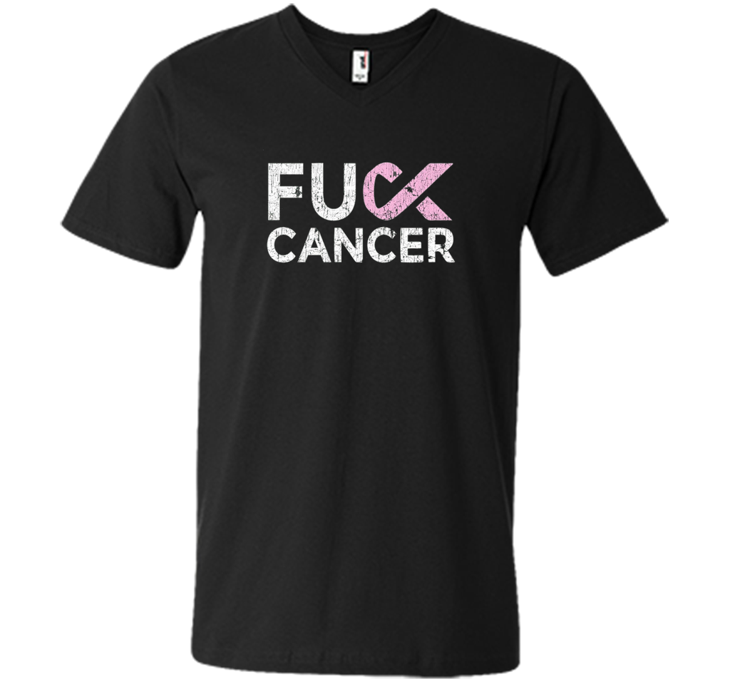 Distressed Ladies Cancer Gifts Fight Cancer T-Shirt Tee