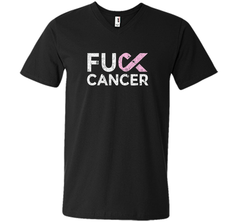 Distressed Ladies Cancer Gifts Fight Cancer T-Shirt Tee