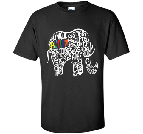 Autism Awareness Elephant T Shirt